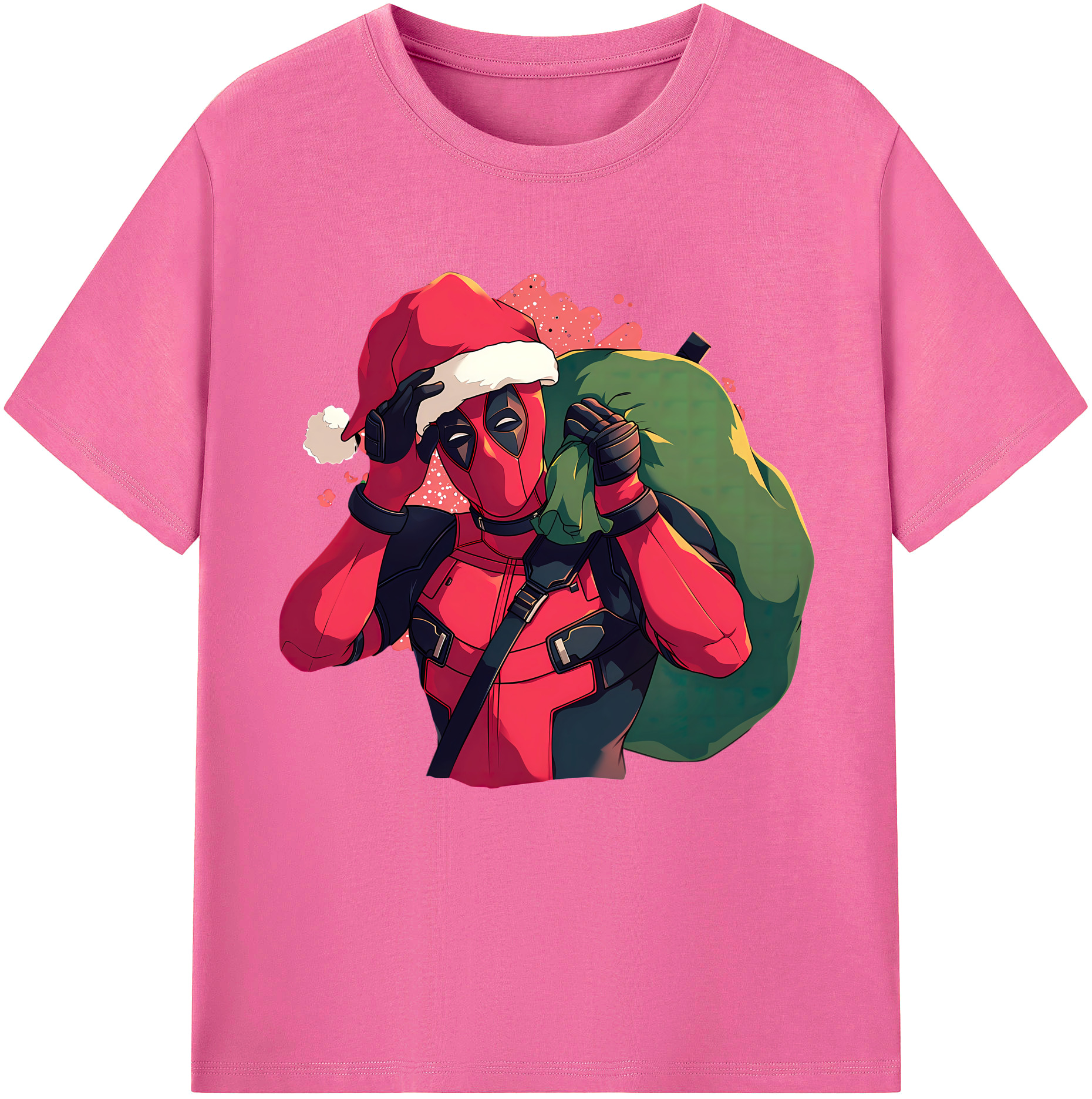 （画像用） Deadpool デッドプール レディースカジュアルプリントTシャツ（綿100％）